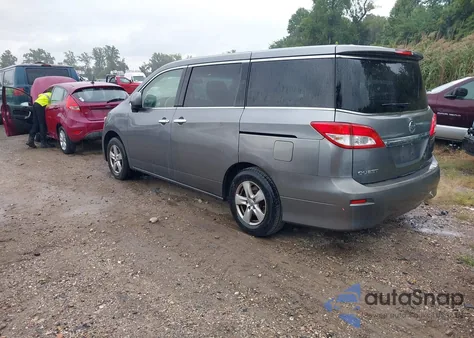 2015 Nissan Quest Platinum/S/Sl/Sv из США, поврежденный, VIN JN8AE2KP7F9130278